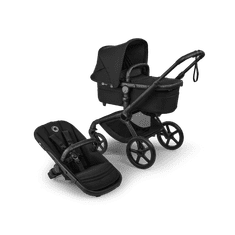 Bugaboo voziček Fox 5 Renew BLACK/HERITAGE BLACK - HERITAGE BLACK