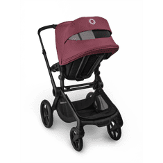 Bugaboo voziček Fox 5 Renew BLACK/HERITAGE BLACK - DARK CHERRY