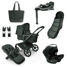 Bugaboo  Fox 5 Noir Limited Edition MIDNIGHT GREEN, Winter Travel+ bundle