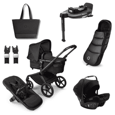 Bugaboo  Fox 5 Noir Limited Edition BLACK MOONLIGHT, Winter Travel+ bundle