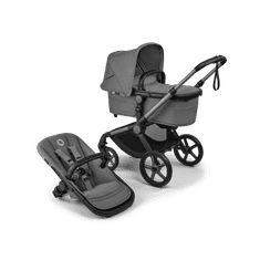 Bugaboo voziček Fox 5 Renew complete GRAPHITE/MOON GREY-MOON GREY