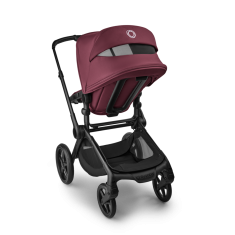 Bugaboo voziček Fox 5 Renew complete BLACK/DARK CHERRY-DARK CHERRY