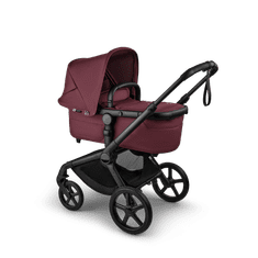 Bugaboo voziček Fox 5 Renew complete BLACK/DARK CHERRY-DARK CHERRY