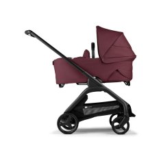 Bugaboo  Dragonflycomplete s košaro BLACK/DARK CHERRY-DARK CHERRY