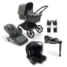 Bugaboo  Fox Cub travel+ komplet BLACK/FOREST GREENFOREST GREEN