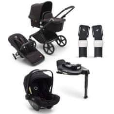 Bugaboo  Fox Cub travel+ komplet BLACK/MIDNIGHT BLACKMIDNIGHT BLACK