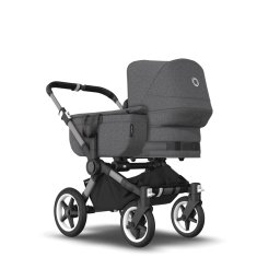 Bugaboo  Donkey 5 Mono complete GRAPHITE/GREY MÉLANGE-GREY MÉLANGE