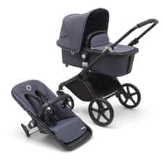 Bugaboo  Fox Cub complete BLACK/STORMY BLUESTORMY BLUE