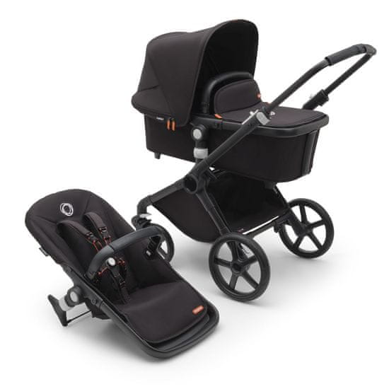 Bugaboo  Fox Cub complete BLACK/MIDNIGHT BLACKMIDNIGHT BLACK