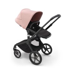 Bugaboo Fox 5 BLACK/MIDNIGHT BLACK - MORNING PINK