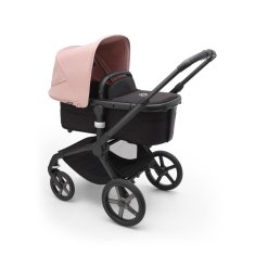 Bugaboo Fox 5 BLACK/MIDNIGHT BLACK - MORNING PINK