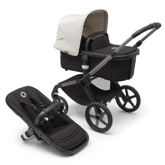 Bugaboo Fox 5 GRAPHITE/MIDNIGHT BLACK - MISTY WHITE