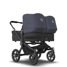 Bugaboo  Donkey 5 Twin Black/Midnight BlackStormy Blue