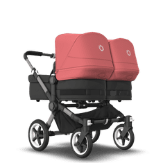 Bugaboo  Donkey 5 Twin Graphite/Midnight BlackSunrise Red