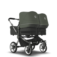 Bugaboo  Donkey 5 Twin Graphite/Midnight BlackForest Green