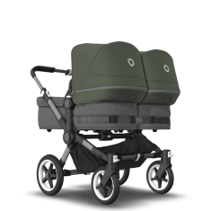 Bugaboo  Donkey 5 Twin Graphite/Grey MelangeForest Green