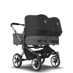 Bugaboo  Donkey 5 Twin Graphite/Grey MelangeMidnight Black