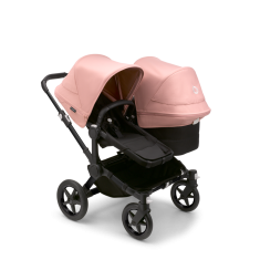 Bugaboo  Donkey 5 Duo Black/Midnight BlackMorning Pink