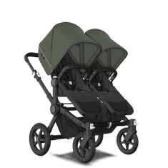 Bugaboo  Donkey 5 Twin Black/Midnight BlackForest Green