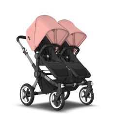 Bugaboo  Donkey 5 Twin Graphite/Midnight BlackMorning Pink