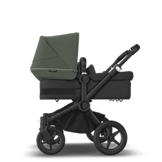 Bugaboo  Donkey 5 Twin Black/Midnight BlackForest Green