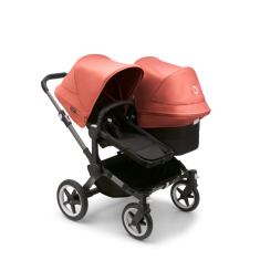 Bugaboo  Donkey 5 Duo Graphite/Midnight BlackSunrise Red