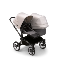 Bugaboo  Donkey 5 Duo Graphite/Grey MelangeMisty White