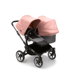 Bugaboo  Donkey 5 Duo Graphite/Grey MelangeMorning Pink