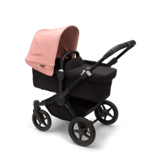 Bugaboo  Donkey 5 Mono Black/Midnight BlackMorning Pink