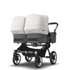 Bugaboo  Donkey 5 Twin Graphite/Grey MelangeMisty White