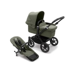 Bugaboo  Donkey 5 mono complete BLACK/FOREST GREEN-FOREST GREEN