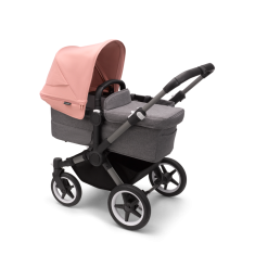 Bugaboo  Donkey 5 Mono Graphite/Grey MelangeMorning Pink