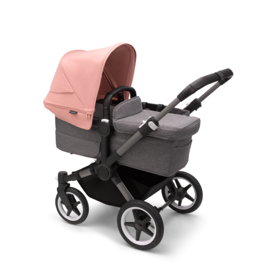 Bugaboo  Donkey 5 Mono Graphite/Grey MelangeMorning Pink