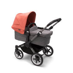 Bugaboo  Donkey 5 Mono Graphite/Grey MelangeSunrise Red