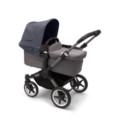 Bugaboo  Donkey 5 Mono Graphite/Grey Melange Stormy Blue