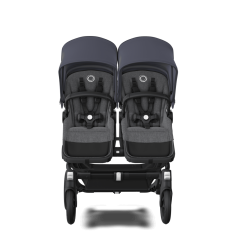 Bugaboo  Donkey 5 Twin Black/Grey MelangeStormy Blue