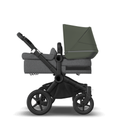 Bugaboo  Donkey 5 Twin Black/Grey MelangeForest Green