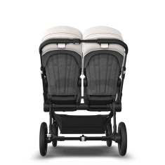 Bugaboo  Donkey 5 Twin Black/Grey MelangeMisty White