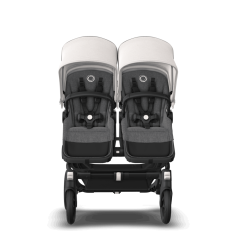 Bugaboo  Donkey 5 Twin Black/Grey MelangeMisty White