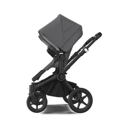 Bugaboo  Donkey 5 Twin Black/Grey Melange