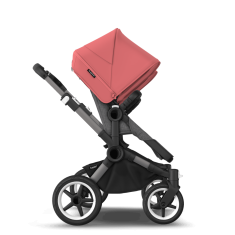 Bugaboo  Donkey 5 Twin Graphite/Grey MelangeSunrise Red