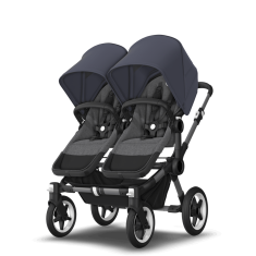 Bugaboo  Donkey 5 Twin Graphite/Grey MelangeStormy Blue