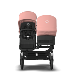 Bugaboo  Donkey 5 Duo Black/Midnight BlackMorning Pink