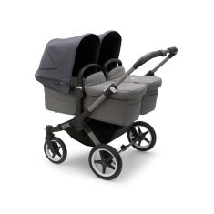 Bugaboo  Donkey 5 Twin Graphite/Grey MelangeStormy Blue