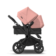 Bugaboo  Donkey 5 Duo Black/Midnight BlackMorning Pink