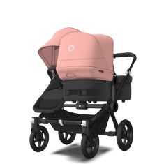 Bugaboo  Donkey 5 Duo Black/Midnight BlackMorning Pink