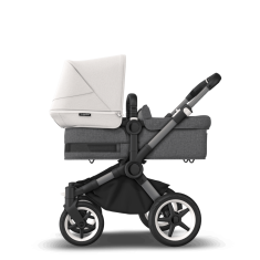 Bugaboo  Donkey 5 Mono Graphite/Grey MelangeMisty White