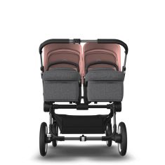 Bugaboo  Donkey 5 Twin Graphite/Grey MelangeMorning Pink