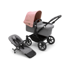 Bugaboo  Donkey 5 Mono Black/Grey MelangeMorning Pink