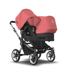 Bugaboo  Donkey 5 Duo Graphite/Midnight BlackSunrise Red